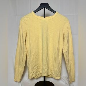 GAP Women’s Yellow Long Sleeve T-Shirt